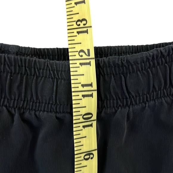 Adidas Baggy Jogger Sweatpants Black Spell Out Trefoil Logo Pockets 2XL XXL - Picture 7 of 14